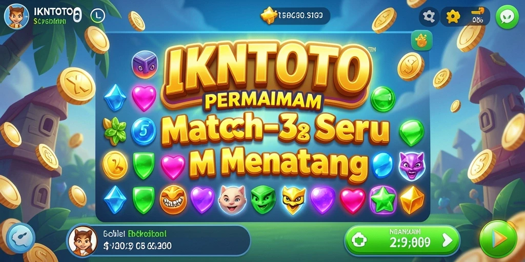 Tampilan menarik gameplay IKNTOTO yang seru dan menantang.