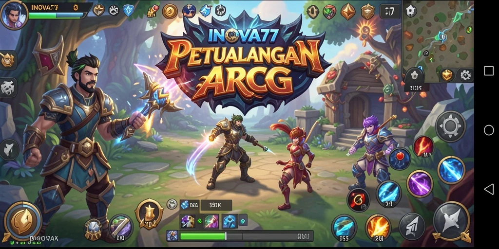 Gameplay ARPG yang menegangkan dan penuh aksi di INOVA77.